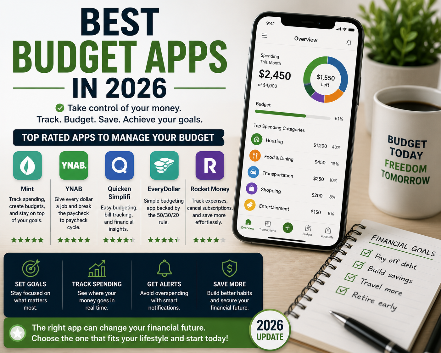 The Best Budgeting Apps of 2026: Mastering Your Money in the Digital Age